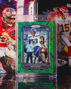 2022 Panini Prizm Boye Mafe #386 Green Scope Prizm /75 Rookie - Picture 1 of 2