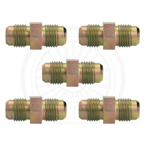 3/8" JIC Male (9/16"-18) Union Hydraulic Fitting, 2403-06-06, 5 pcs - Picture 1 of 5
