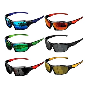 New 2025 Polarized Vertex Men AntiGlare Fishing Cycling Driving Sport Sunglasses - Picture 1 of 15
