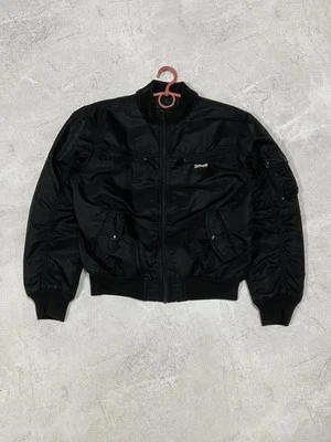 Schott Bomber Jacket Zip Vintage Flyers Pilot Air Force Vintage Man Logo - Image 1 of 4