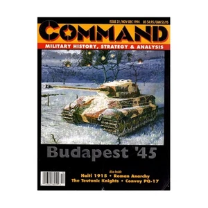 XTR Command Magazine - Magazine Only! #31 "Haiti 1915, Roman Anarchy" Mag Fair+ - Imagen 1 de 1