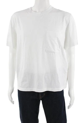 Camiseta Lululemon Para Hombre Blanca Cuello Redondo Poliéster Manga Corta Talla M Foto 1 de 4