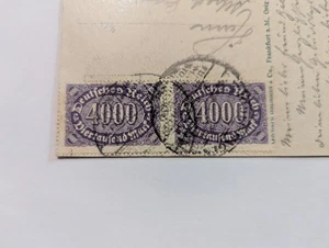 Deutsches Reich Infla Belege Lot - Bild 1 von 12