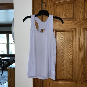 Athleta Periwinkle Light Weight Activewear Tank Top Racerback Medium - Bild 1 von 2