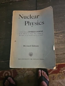 Nuclear Physics By Enrico FERMI REVISED EDITION - Bild 1 von 8
