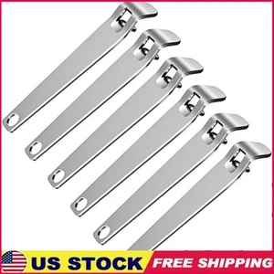 6 Pcs Mini Vial Opener Stainless Steel Bottle Cap Remover Clinic Tool Pharmacy - Picture 1 of 9
