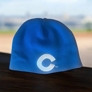 Chicago Cubs Blue Heilman's Old Style Beer Beanie/Winter Hat - Picture 1 of 2