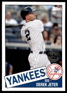 Actualización Topps 2020 1985 béisbol 35 aniversario Derek Jeter New York Yankees - Imagen 1 de 2