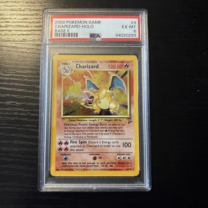 Charizard 004/130 Base Set 2 Holo Rare PSA 6 - Picture 1 of 2