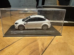 MINICHAMPS FORD FOCUS RS BIANCO 2009 1/43 400 088100 - Foto 1 di 3