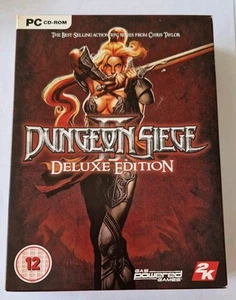 Dungeon Siege II: Deluxe Edition (PC: Windows, 2006) - con mappa 6 DVD Set - Foto 1 di 11