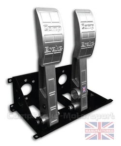 PREMIER Floor Mounted 2 Pedal Bulkhead Fit Hydraulic Clutch Pedal Box Race - Picture 1 of 1
