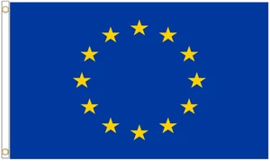 European Union EU Polyester Flag - Choice of Sizes - Picture 1 of 3