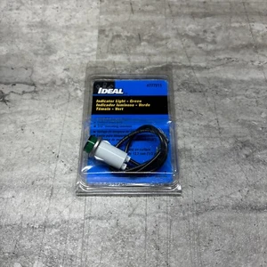 Ideal 777211 Green Indicator Light, 125V, 1/2” Mounting Diameter, New - Picture 1 of 4