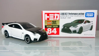 Takara Tomy Tomica No.084-10 Lexus RC F Performance 1:64 Foto 1 de 4
