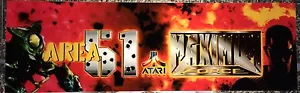 Area 51/Maximum Force Arcade Marquee 26"x8" - Picture 1 of 1