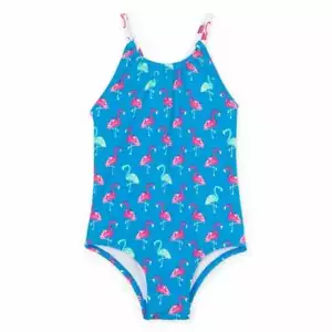 Hatley Mädchen Badeanzug Fancy Flamingos UPF 50+ Sonnenschutz - Bild 1 von 2