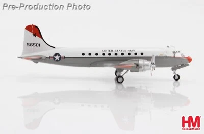 Hobby Master HL2025, Douglas C-54Q Skymaster 56501, piloto de teste da Marinha dos EUA, 1:200 - Imagem 1 de 4