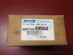 Lovejoy 68514449552 Shaft Coupling 7S FLNG 35MM 10X3.3MM KW S Type Flng w Keyway - Picture 1 of 4