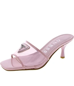 GUESS Lusie Damen-Sandale mit Absatz – hellrosa 660 – Größe 10 - Bild 1 von 10