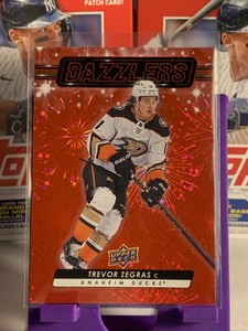2023-24 Upper Deck Trevor Zegras Red Dazzler SUPER RARE