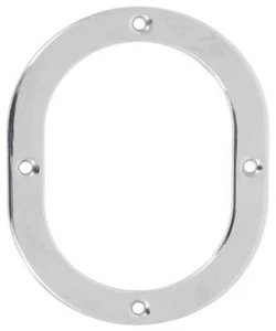1966-76 Mopar A-Body Upper Shift Boot Bezel Manual Trans Chrome - Picture 1 of 1