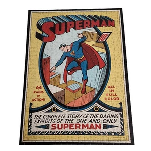 Vintage 1988 DC comics SUPERMAN Magazine cover Jigsaw puzzle 550 - Picture 1 of 13