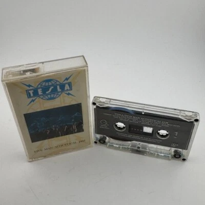Tesla - Five Man Acoustical Jam CASSETTE TAPE 1990 - Image 1 of 3