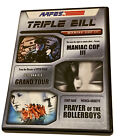 Triple Bill- Maniac Cop 3/Grand Tour/Prayer Of The Rollerboys (DVD) Rare. 