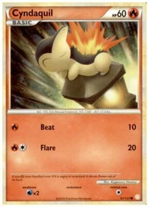 2x (HGSS-061) Cyndaquil (C) Pokemon HeartGold SoulSilver Karte # 61 - Bild 1 von 1
