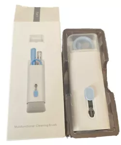 7 in All Purpose Multifunctional Keyboard Cleaning Brush Kit New in Box Blue - Picture 1 of 5