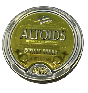 Altoids Citrus Sours Empty Candy Tin Discontinued - Picture 1 of 4