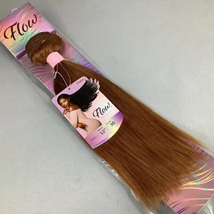 Extensiones de cabello humano 100 % liso yaki marrón miel 12" Flow #30 - Imagen 1 de 4