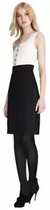 Marc by Marc Jacobs Damengröße 12 elfenbeinfarben & schwarz Smokingkleid UVP 435,00 $ - Bild 1 von 1