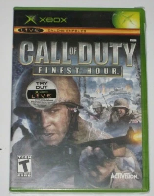 Call of Duty Finest Hour (Microsoft Xbox, 2004) New Sealed - Image 1 of 2