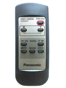 PANASONIC CAMCORDER REMOTE CONTROL EUR646570 for NVRZ10 NVVZ10 - Picture 1 of 1