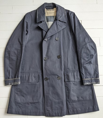 CAPPOTTO BURBERRY McIntosh taglia L cotone trattato costo fantastico oltre £1000 SUPERBO