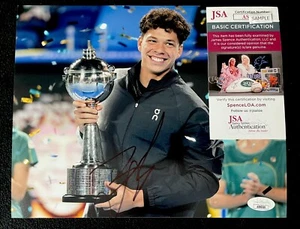 BEN SHELTON JSA COA AUTOGRAPH SIGNED 8x10 PHOTO US OPEN WIMBLEDON TENNIS - Picture 1 of 1