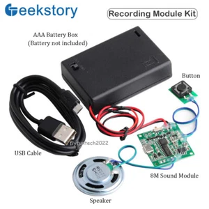 Kit de módulo de sonido grabable 8M reproductor de voz MP3 con puerto USB - Imagen 1 de 7