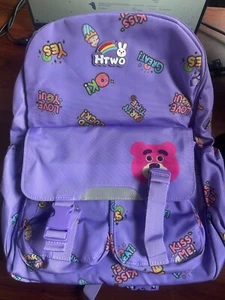Kinder Mädchen Rucksack Back to School 17 Zoll groß und robust süß lila - Bild 1 von 12