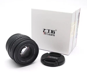 7Artisans 50mm F1.8 HD.MC Fuji X Mount Objektiv + Schutzkappen - UK Händler - Bild 1 von 6