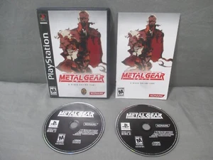 Playstation One METAL GEAR SOLID Tactical Espionage Long Box 1998 Sony PS1 - Bild 1 von 5