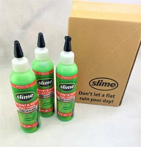 Slime Sealant 8oz Bike Tyre Puncture Repair Liquid Bottle Pack Bundles - Picture 1 of 2