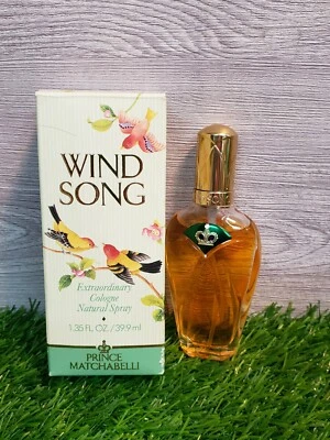 Spray de colonia vintage Wind Song de Prince Matchabelli para mujer - 39,9 ml/1,35 oz Foto 1 de 4