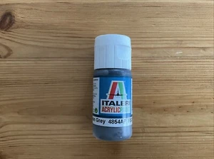 Italeri 4854AP Acryl Farbe Flat Ocean Grey (20ml) Modell FS36152 Matt Acrylfarbe - Bild 1 von 4