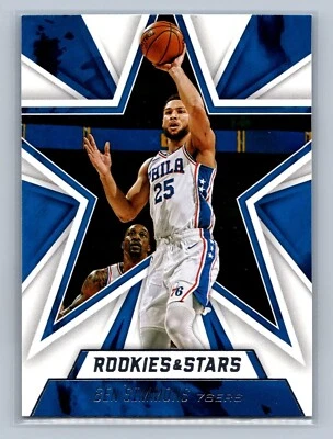 BEN SIMMONS 2020-21 Panini Chronicles ROOKIES & STARS #668 Philadelphia 76ers - Image 1 of 2