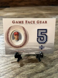2003 (PHILLIES) Upper Deck Game Face Gear #PB Pat Burrell Jsy - Picture 1 of 2
