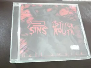 CD TWO 2 SINS & STITCHMOUTH HELL AWAITS ULTRA-RARE NR MINT HORRORCORE RAP icp - Bild 1 von 2