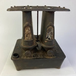 Antico Taylor & Boggis n. 2 Stufa in ghisa estiva ragazza brevetto 1893 vintage - Foto 1 di 10