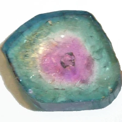 Natural Tourmaline Watermelon Crystal Slice (10 options) Loose Gems since 1989 - Image 1 of 4